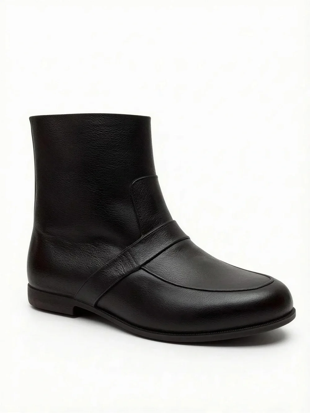 Men's Totes Black Natural Rubber Slip-on Overshoe Covers/Galoshes -- XL
